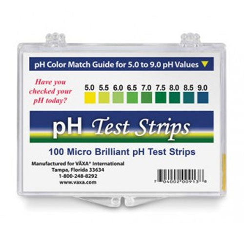 Vaxa pH Test Strips 100 Packets
