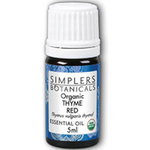 Simplers Botanicals Organic Thyme Red Thymol 5 Ml