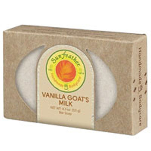 Sunfeather Vanilla Goat's Milk Soap 4.3 Oz
