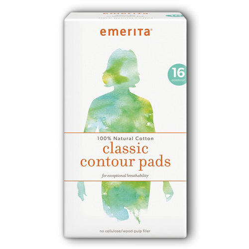 Emerita Cotton Classic Contour Pads Fragrance Free