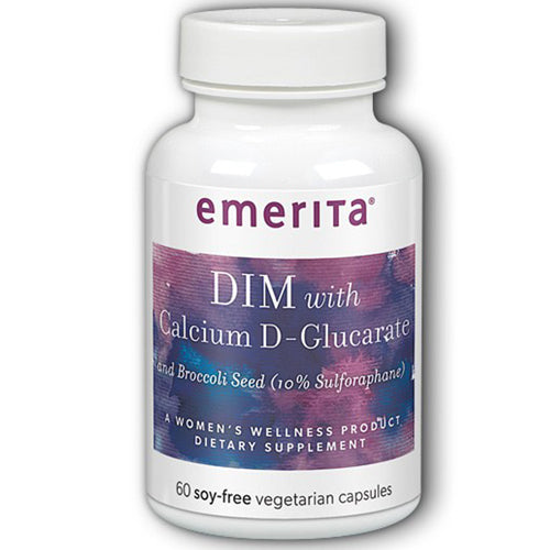 Emerita DIM Formula With Calcium D-Glucarate, 60 CAPSULE