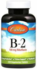 Carlson Labs Vitamin B2 100 Mg 90 Tablets