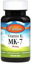 Carlson Labs Vitamin K2 MK-7 With 90 Mcg 100 + 30 Perls