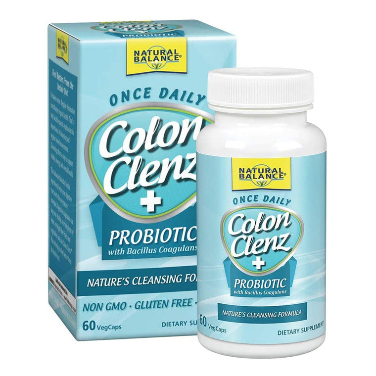 Natural Balance Colon Clenze Plus Probiotic Veg Capsules