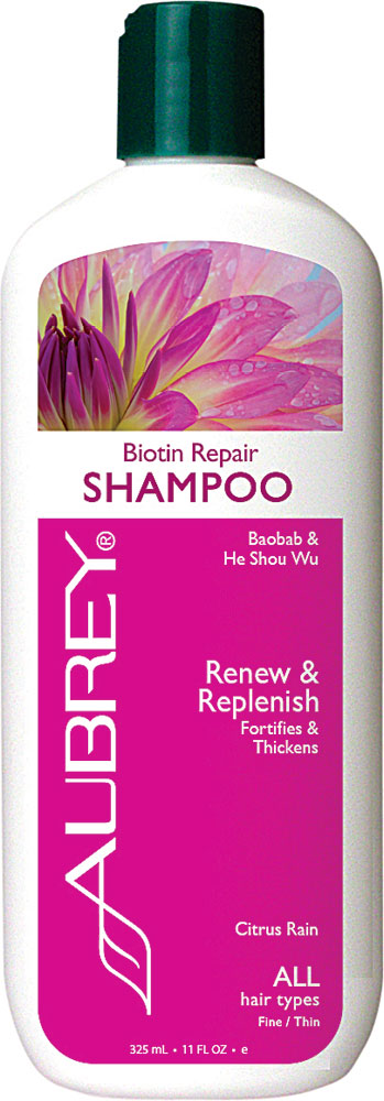 Aubrey Organics, Biotin Repair Shampoo, 325 Ml