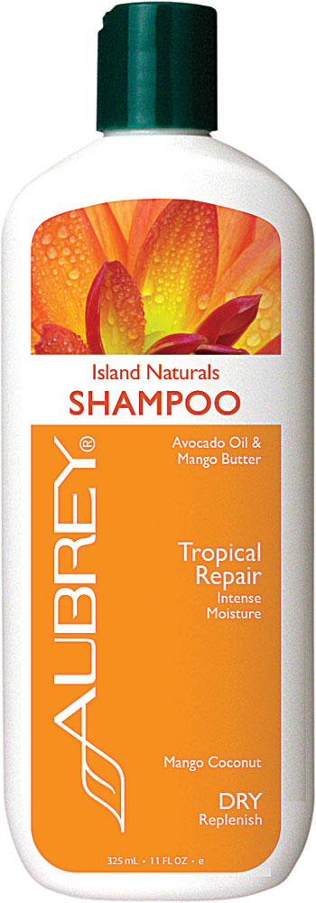 Aubrey Organics Island Naturals Intense Moisture Shampoo Mango Coconut -- 11 Fl Oz
