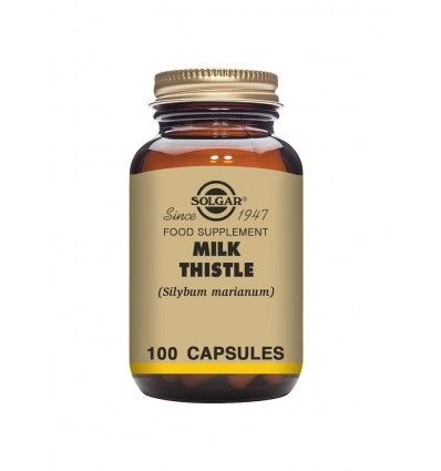 Solgar Milk Thistle - 100 Veg Capsules