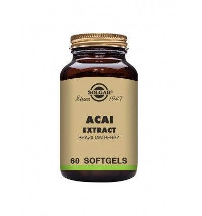 Solgar Acai Extract - 60 Softgels