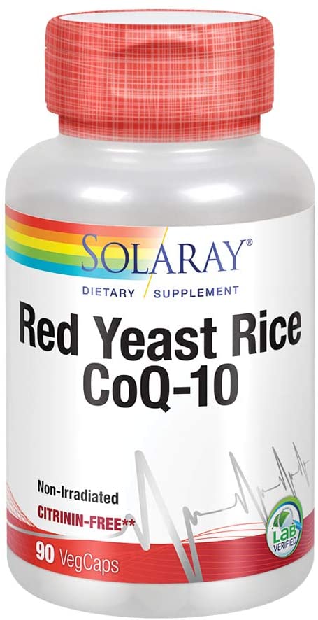 Solaray Red Yeast Rice Plus Coq 10