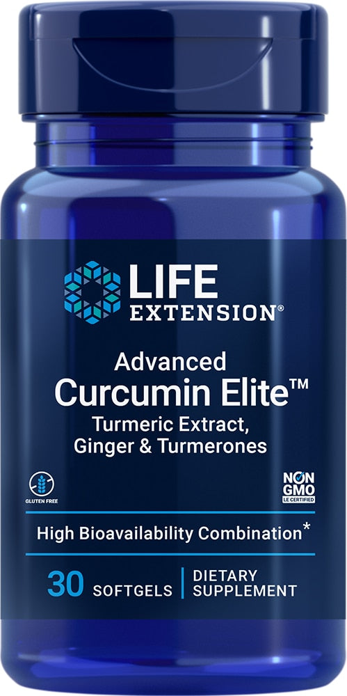 Life Extension Advanced Curcumin Elite Turmeric Extract, Ginger & Turmerones