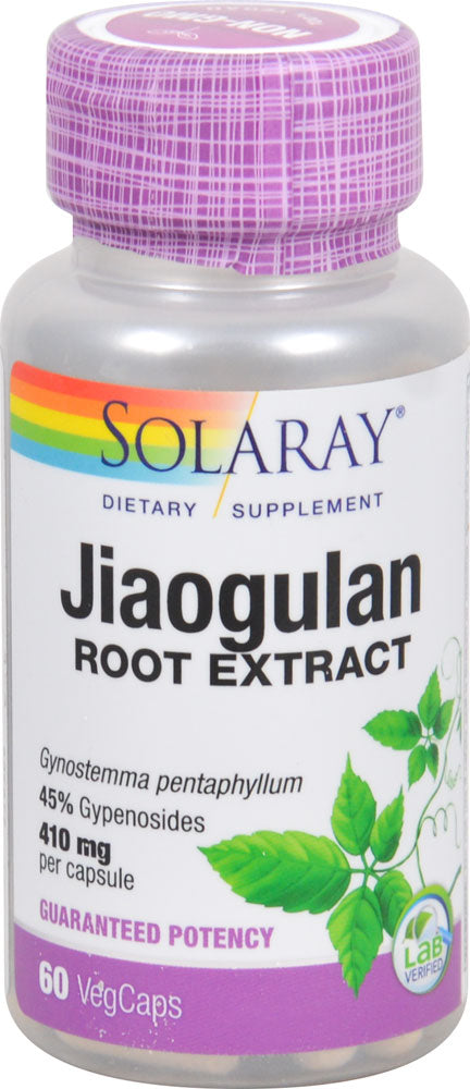 Solaray Jiaogulan Root Extract 410 Mg 60 VegCaps