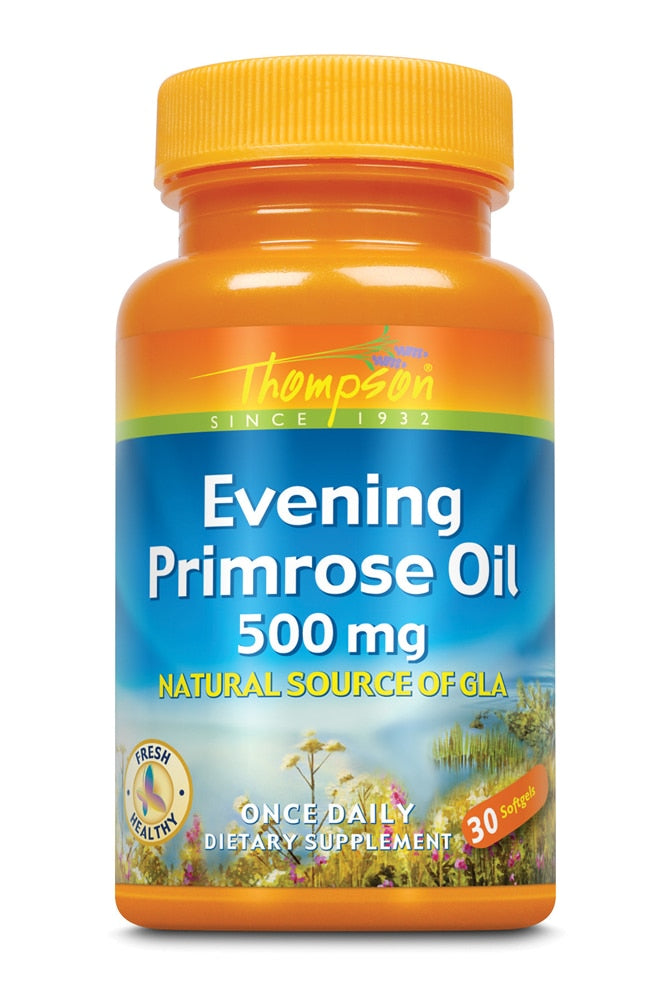Thompson Evening Primrose Oil -- 500 Mg - 30 Softgels