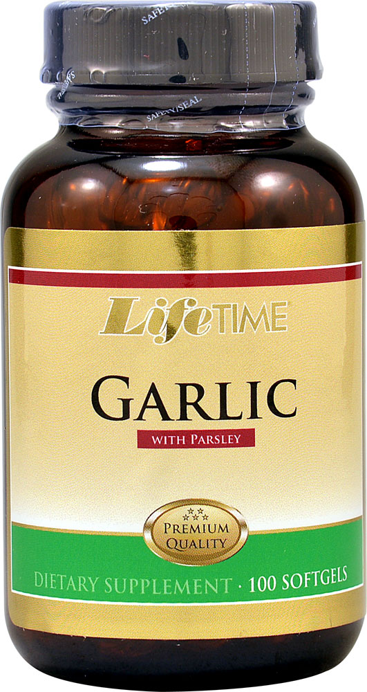 Lifetime Odorless Garlic 100 Softgels By Life Time Nutritional Specialties