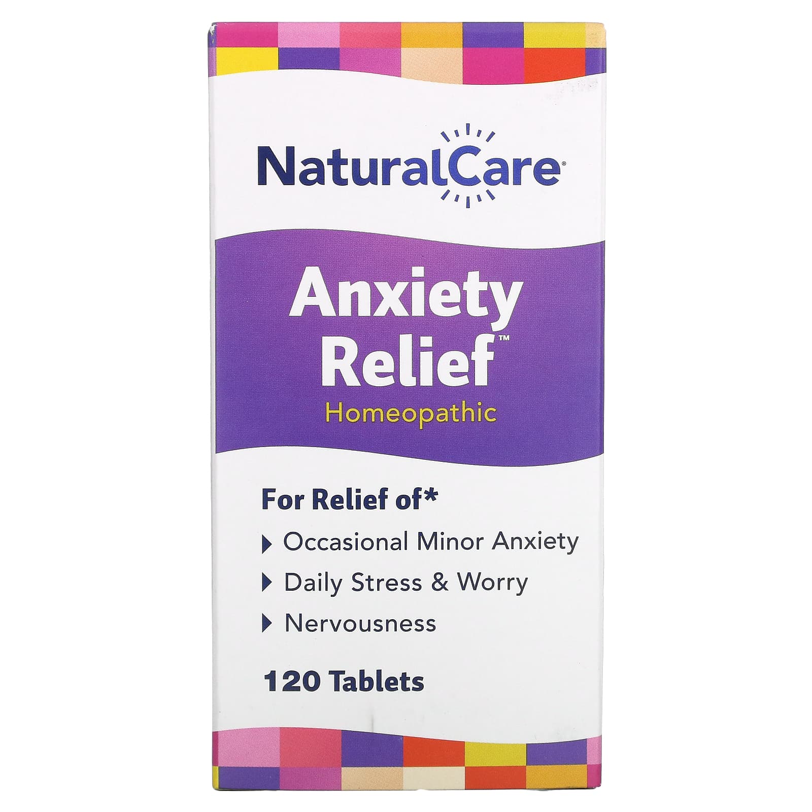 Natural Care Anxiety Relief -- 120 Sublingual Tablets