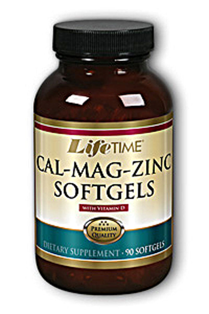 LifeTime Vitamins Cal Mag Zinc With Vitamin D 333/167/6 Mg/100 IU