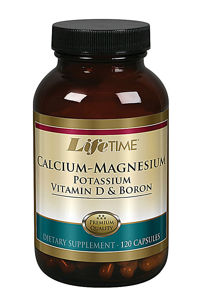 Lifetime Calcium Magnesium Potassium, Vitamin D & Boron 250/125/12.5 Mg