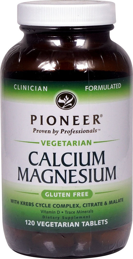 Pioneer Nutritional Formulas, Calcium Magnesium, 120 Veggie Tabs