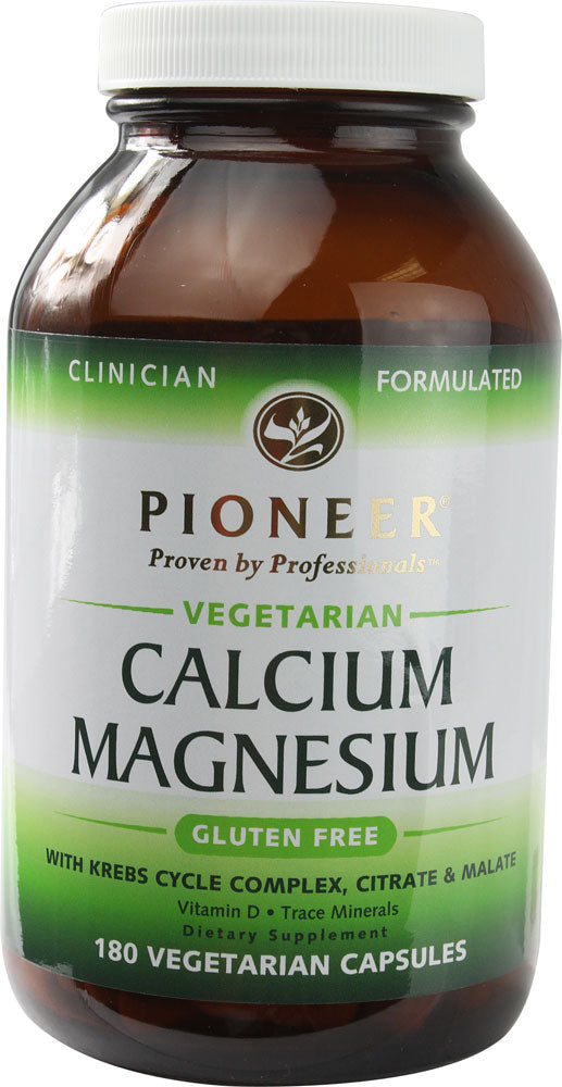 Pioneer Vegetarian Calcium Magnesium 167/83 Mg Capsule