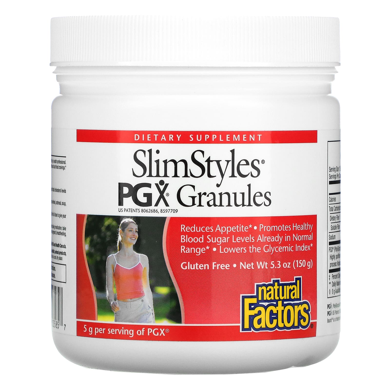 Natural Factors Slim Styles PGX Granules, 5.3 Oz