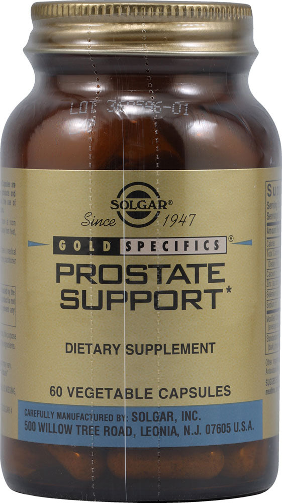 Solgar Gold Specifics, Prostate Support, 60 Vegetable Capsules