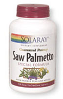 Solaray Saw Palmetto Special Formula -- 120 Capsules