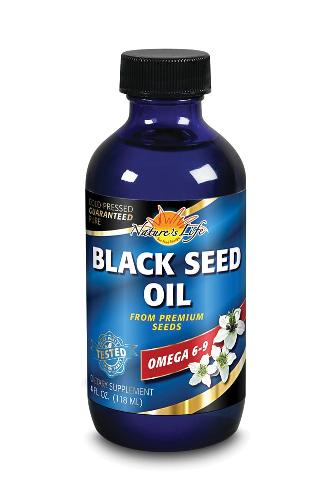 Natures Life Black Seed Oil, 4 OZ, By Health From The Sun
