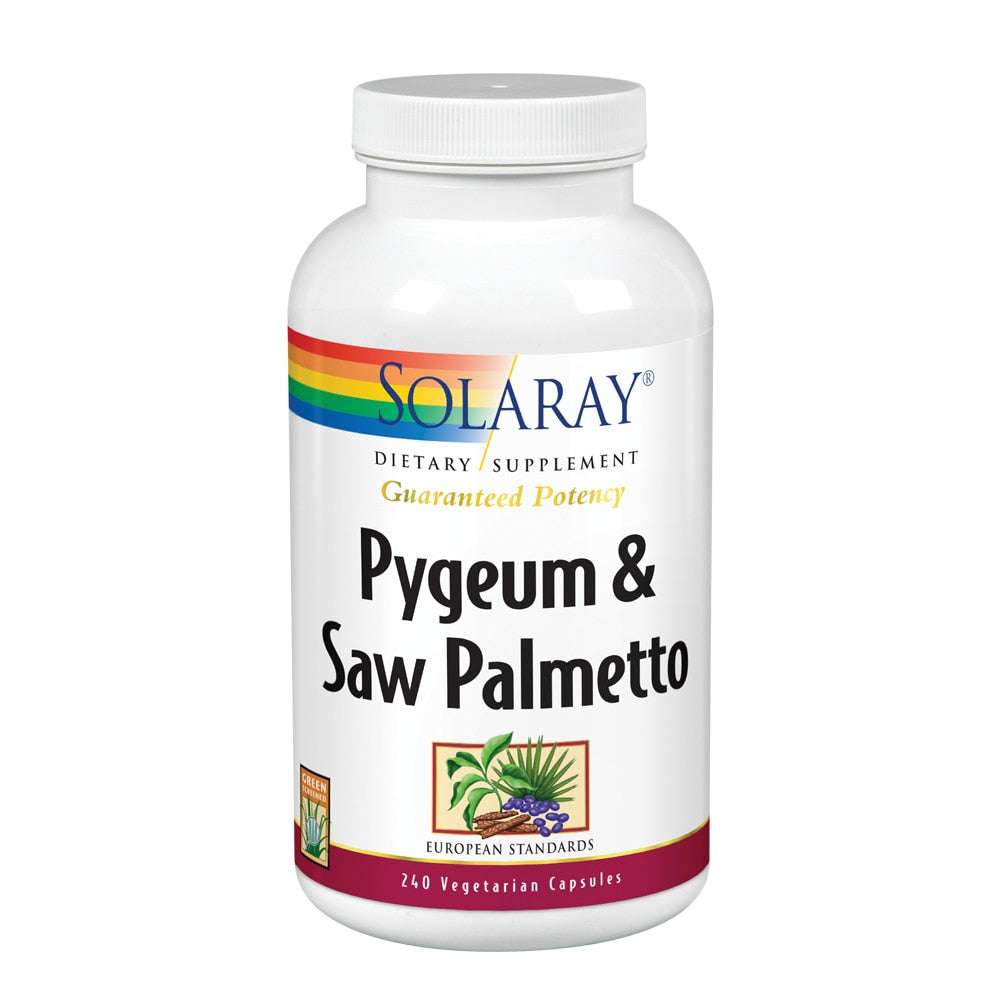 Solaray Pygeum & Saw Palmetto 25/80 Mg