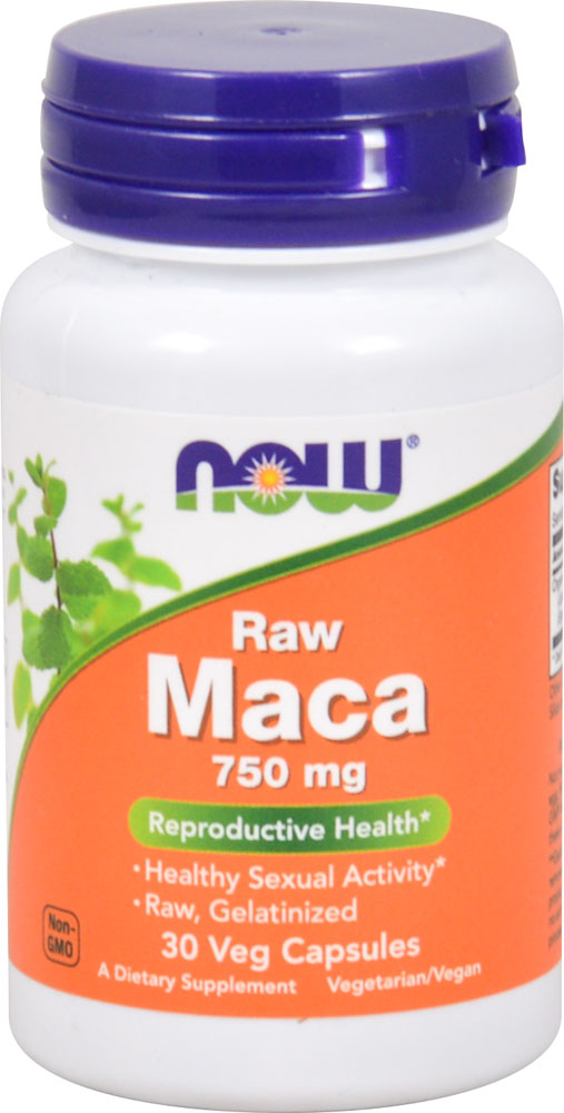 Now Foods Raw Maca -- 750 Mg - 30 Veg Capsules