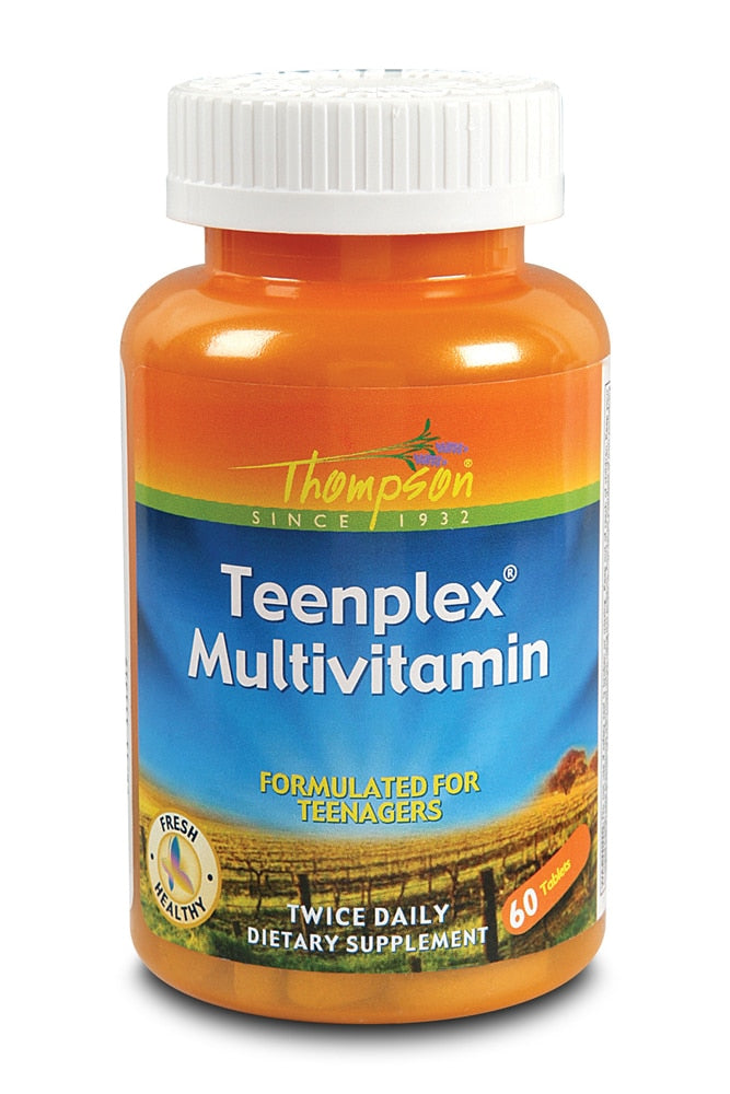 Thompson Teenplex Multivitamin, 60 Tablets, From Nutritional