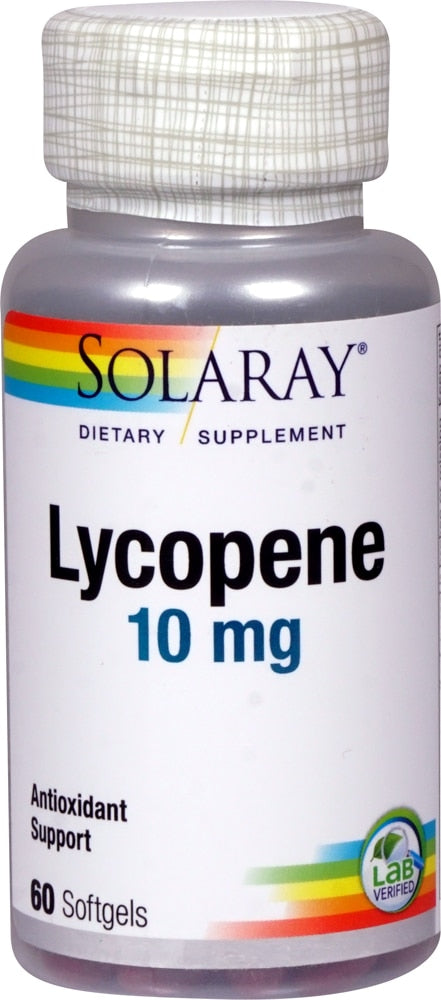 Solaray Lycopene Dietary Supplement -- 10 Mg - 60 Softgels