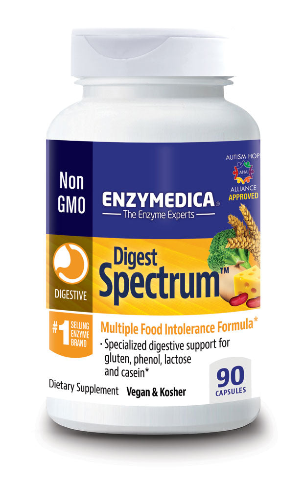 Enzymedica Digest Spectrum Digestive Enzymes - Complete Food Intoleran ...