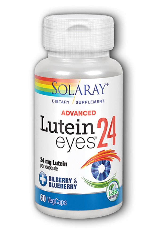 Solaray Lutein Eyes 24 Mg Advanced