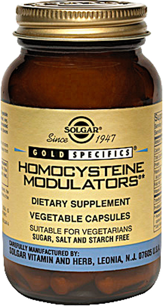 Solgar Gold Specifics, Homocysteine Modulators, 120 Veggie Caps