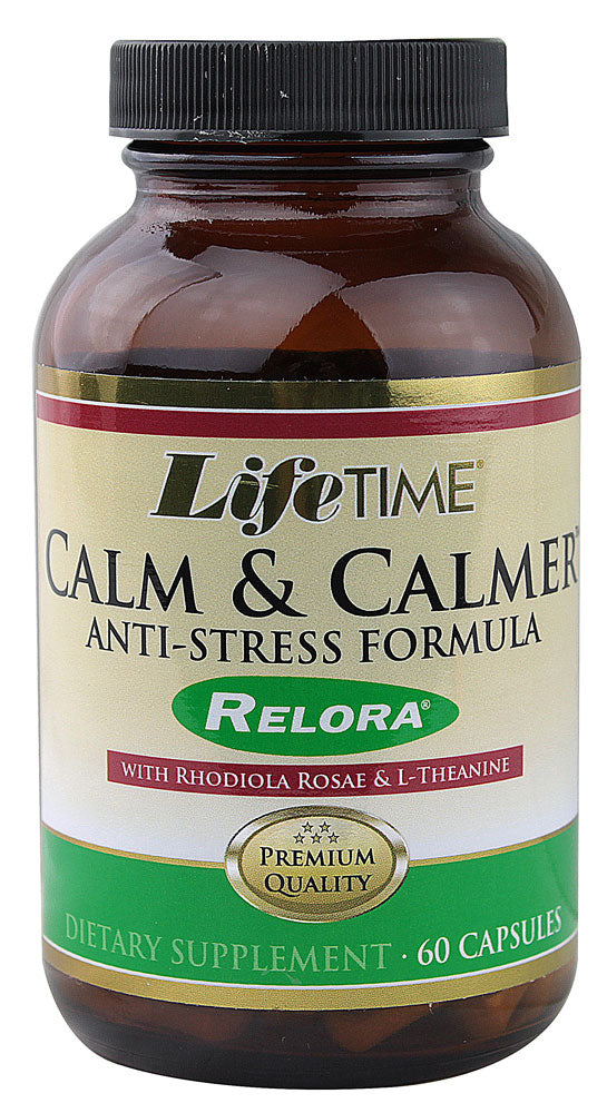 Lifetime Calm & Calmer 60 Caps By Life Time Nutritional Specialties
