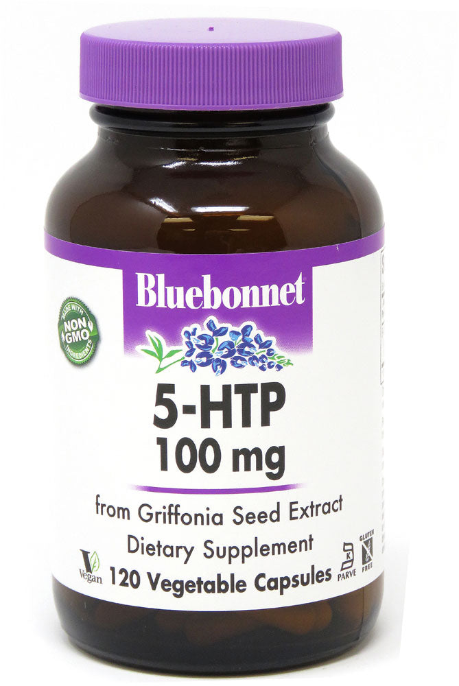 Bluebonnet Nutrition, 5-HTP, 100 Mg, 120 Veggie Caps