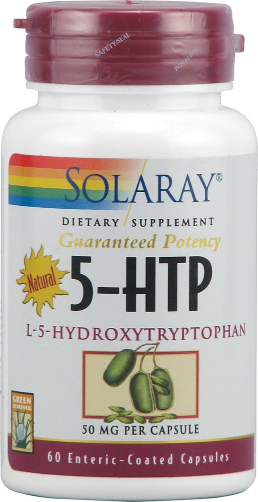 Solaray 5-HTP -- 50 Mg - 60 Capsules