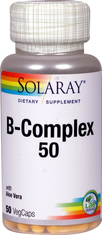 Solaray B Complex 50, 50 Capsules
