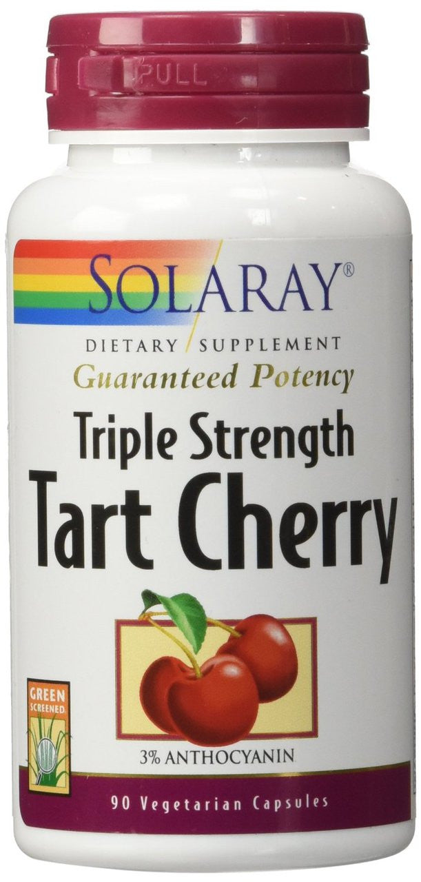 Solaray Tart Cherry Fruit Extract 340 Mg Triple Strength