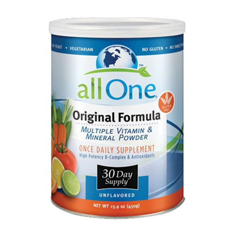 All-One (Nutri-Tech) Original Formula Multiple Vitamin And Mineral Powder- 30 Day Supply - 15.9 Oz