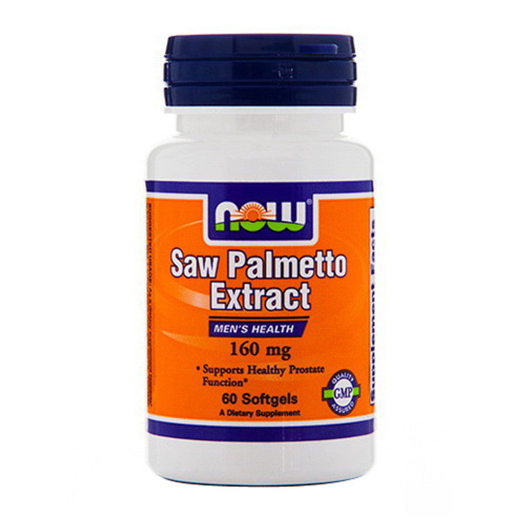 Now Foods Supplements Saw Palmetto Extract 160 Mg Softgels