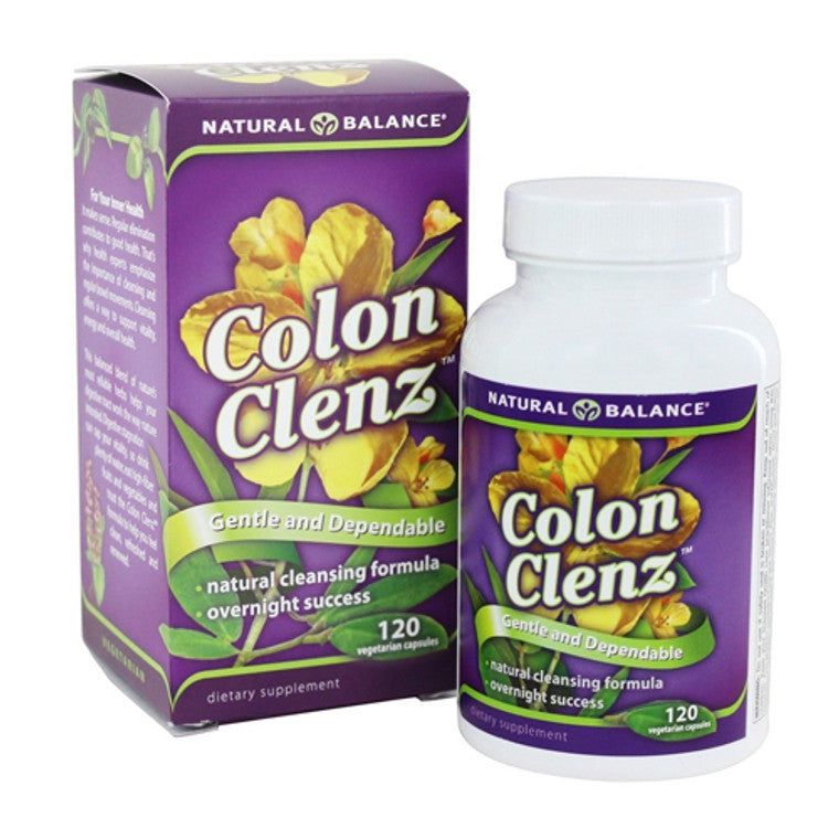 Natural Balance Colon Clenz - 120 Vegetarian Capsules