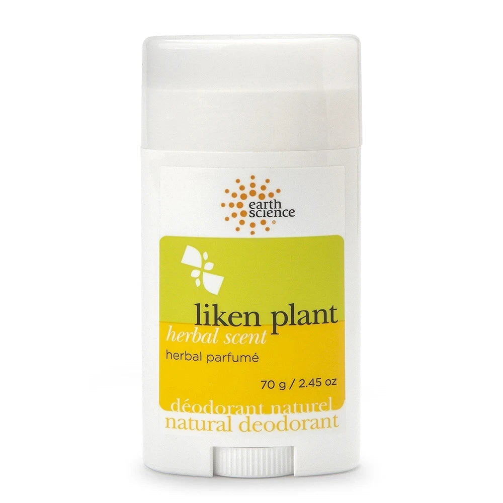 Earth Science Natural Deodorant Liken Plant Herbal Scent