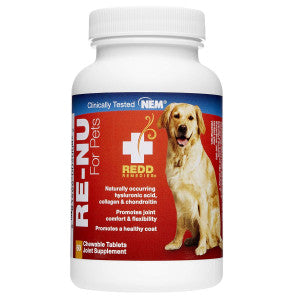 Redd Remedies - RE-NU For Pets, Promotes Joint Health For Your Dog With Natural Eggshell Membrane