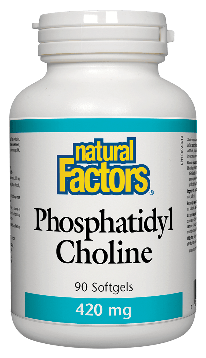Natural Factors Phosphatidyl Choline 420 Mg