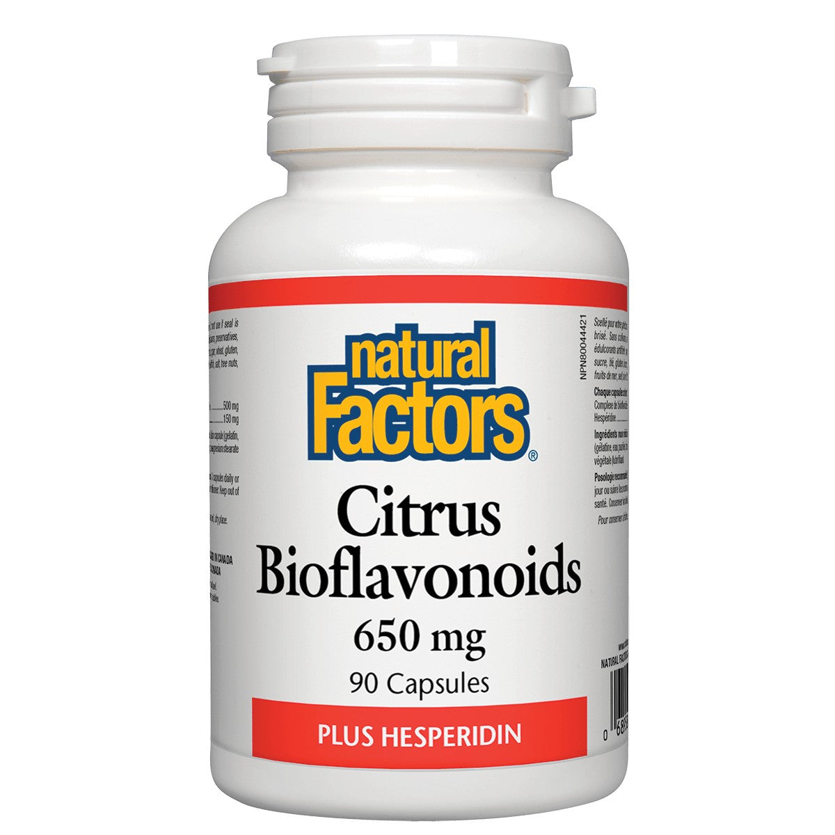 Natural Factors Citrus Bioflavonoids Plus Hesperidin 650 Mg