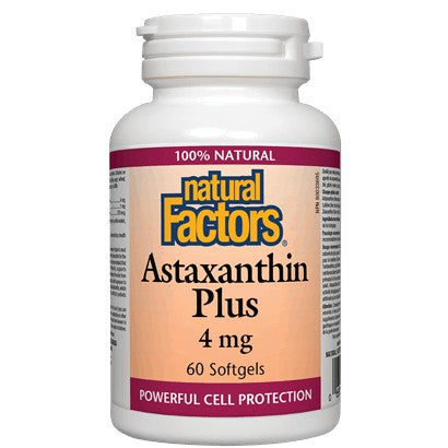 Natural Factors Astaxanthin Plus 4 Mg