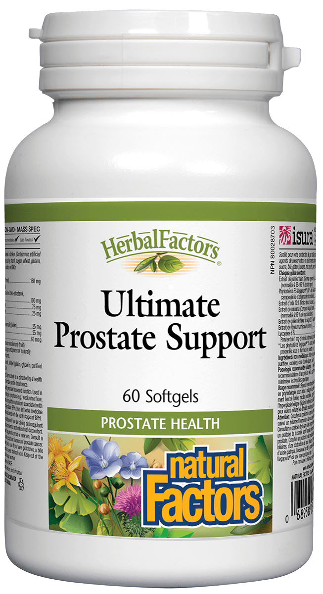 Natural Factors Prostate Health, Complete Herbal Formula, 60 Softgels