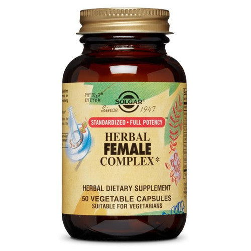 Solgar Herbal Female Complex, 50 Veggie Caps