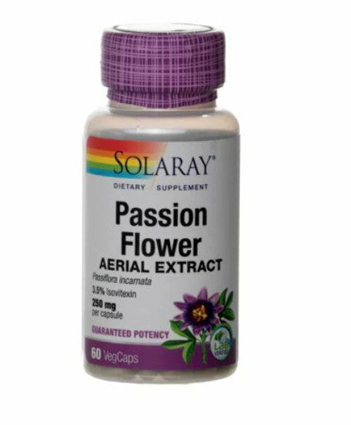 Solaray Passion Flower Aerial Extract 250 Mg