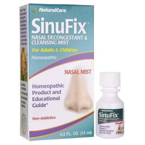 Natural Care SinuFix Nasal Decongestant And Cleansing Mist - 0.5 Fl Oz